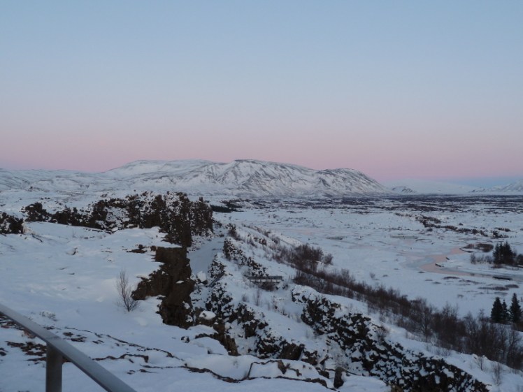 Þingvellir in winter
