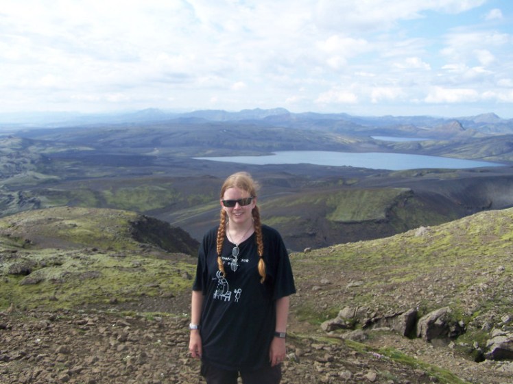 Standing on top of Laki