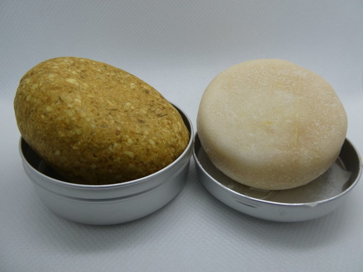 Lush solid shampoo & conditioner bars