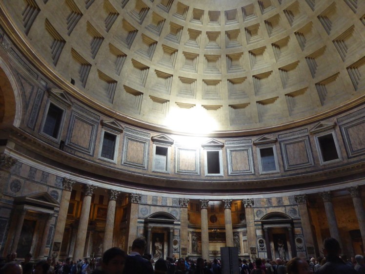 Rome Pantheon from the inside
