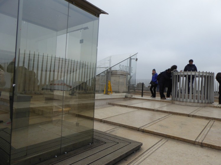 The roof of the Arc de Triomphe