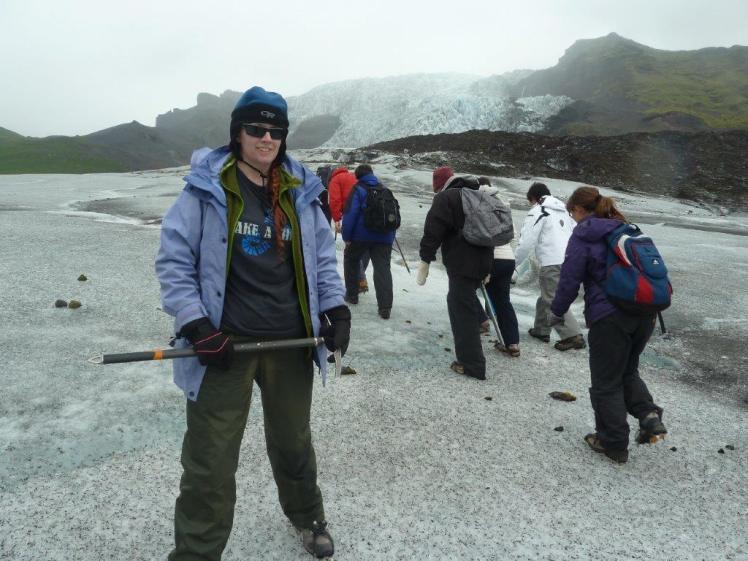 Ice hiking on Mýrdalsjökull