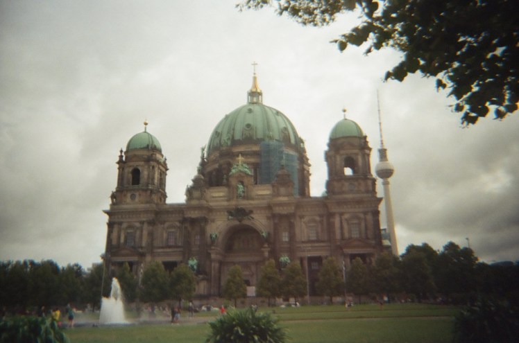 Berlin Cathedral, very much looming in all its Neo-Renaissance glory.
