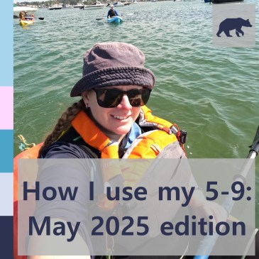 How I use my 5-9: May 2025 edition | iamapolarbear.com