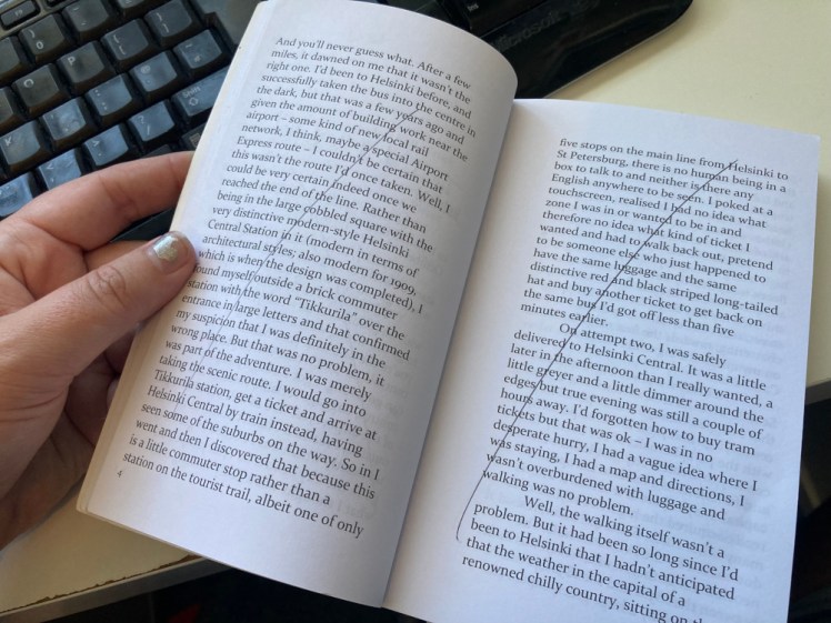 Two pages from an early draft of A Polar Night's Tale entirely crossed out. Actually, this whole chapter is crossed out.