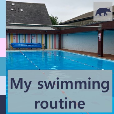 My swimming routine | iamapolarbear.com