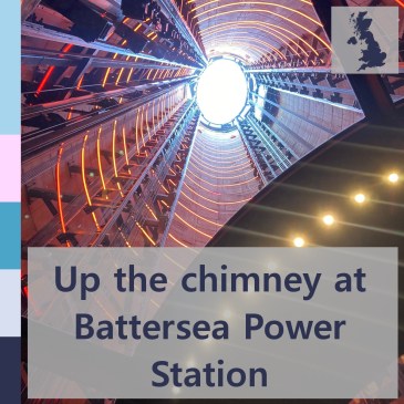 Up the chimney at Battersea Power Station | iamapolarbear.com