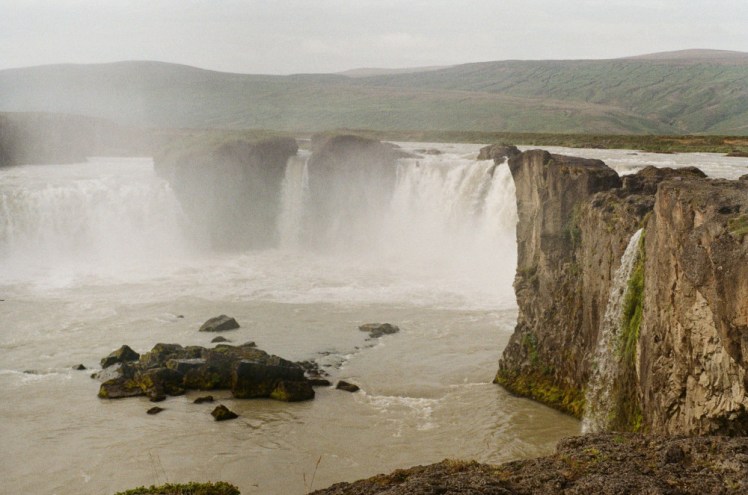 Goðafoss again, this time in horizontal so you can see more of the waterfall.