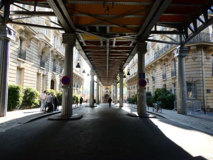 Under Passy metro station under Pont Bir-Hakeim, where a scene in Mission Impossible Fallout was set.