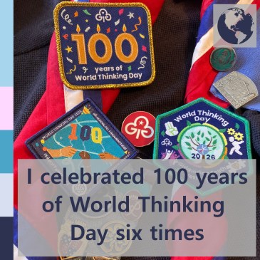 I celebrated 100 years of World Thinking Day six times | iamapolarbear.com