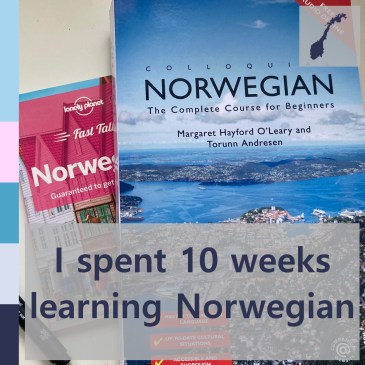 I spent 10 weeks learning Norwegian | iamapolarbear.com