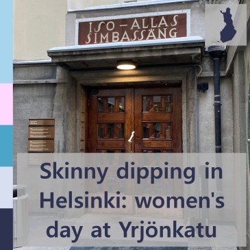 Skinny dipping in Helsinki: women's day at Yrjönkatu | iamapolarbear.com