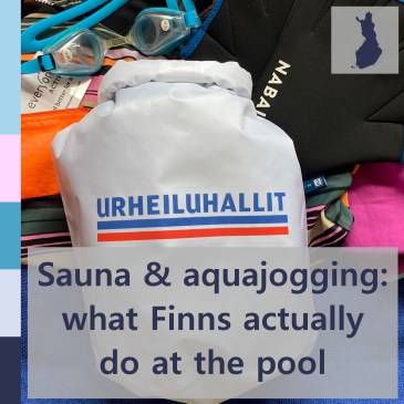 Sauna & aquajogging: what Finns actually do at the pool | iamapolarbear.com