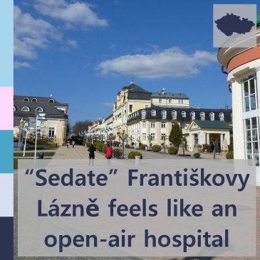 “Sedate” Františkovy Lázně feels like an open-air hospital | iamapolarbear.com