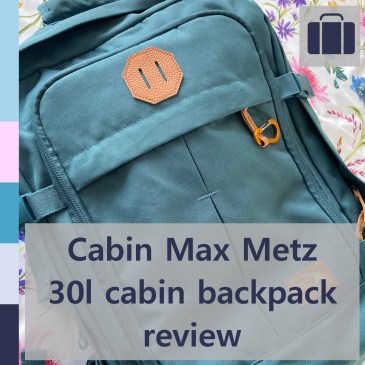 Cabin Max Metz 30l cabin backpack review | iamapolarbear.com