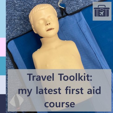 Travel Toolkit: my latest first aid course | iamapolarbear.com